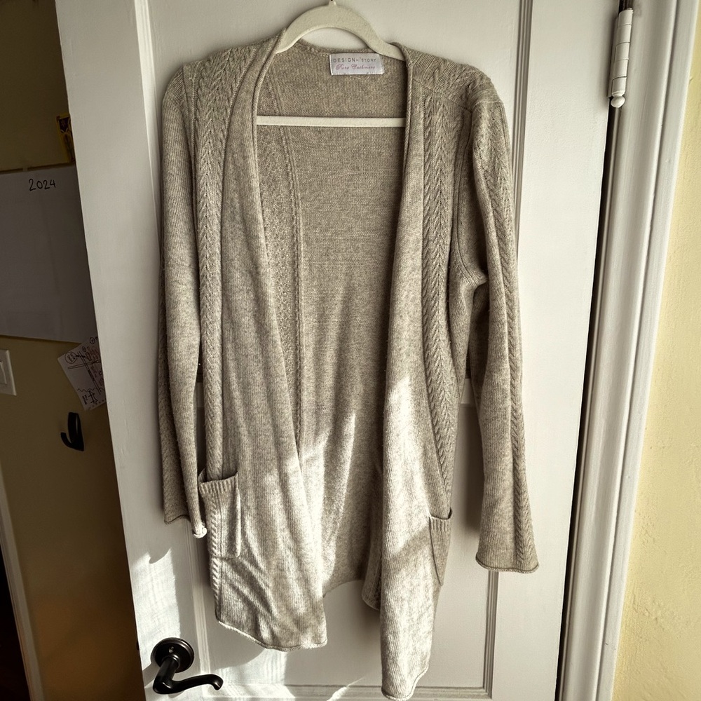 Grey Cardigan in Medium